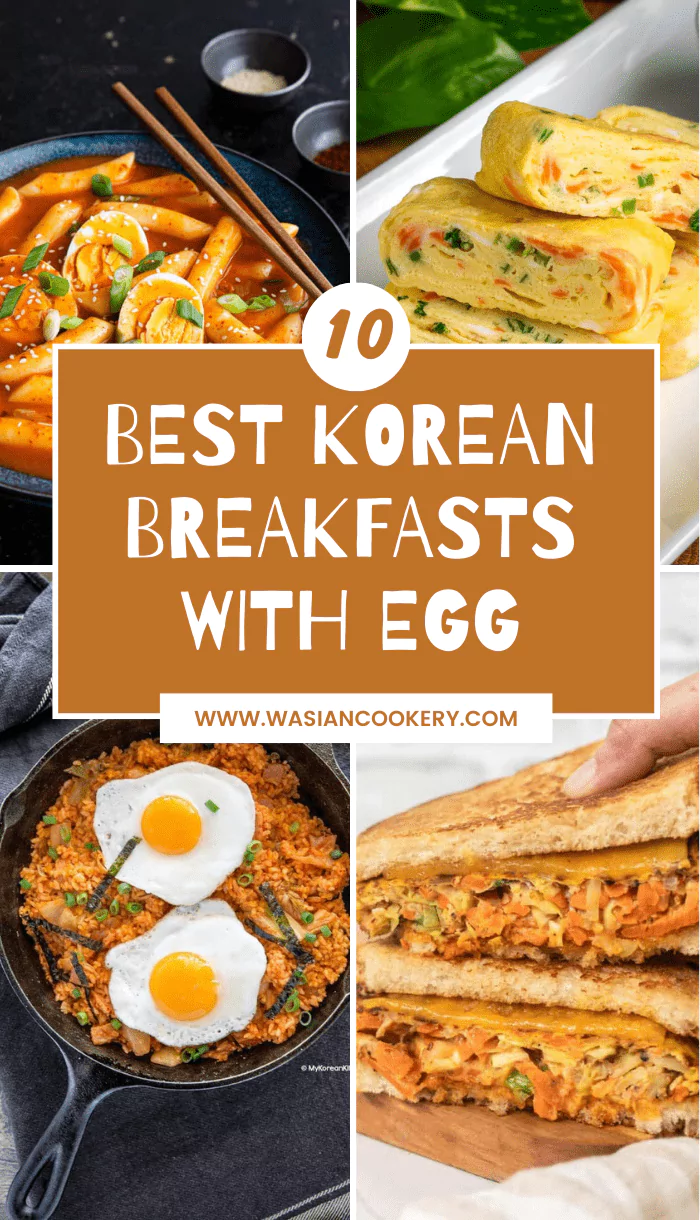 10 Best Korean Breakfasts with Egg