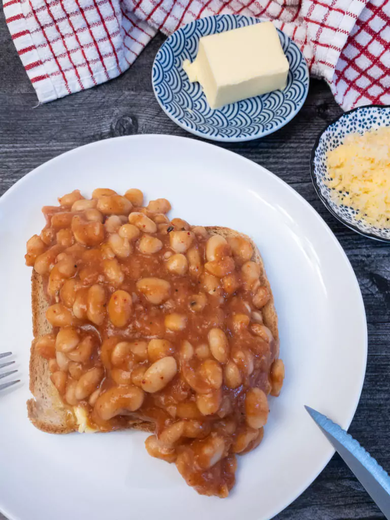 Easy Gochujang Baked Beans Recipe