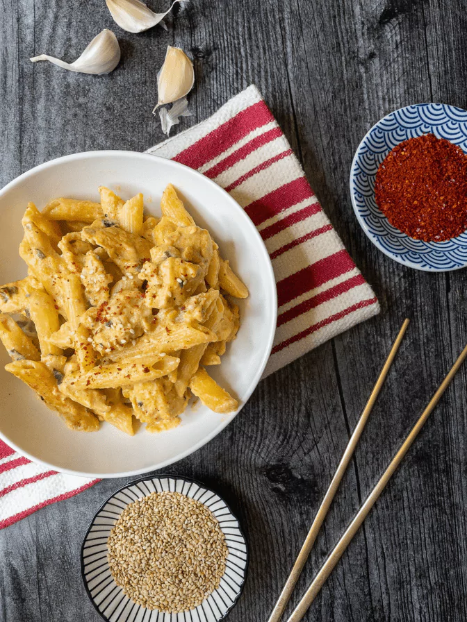 Creamy Chicken Pasta Recipe (Dairy Free)