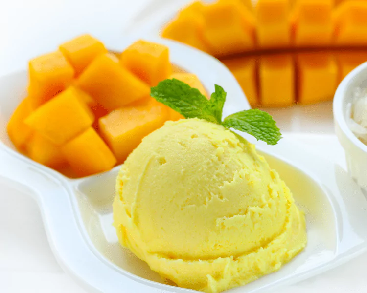 Easy Mango Sticky Rice Ice Cream Recipe