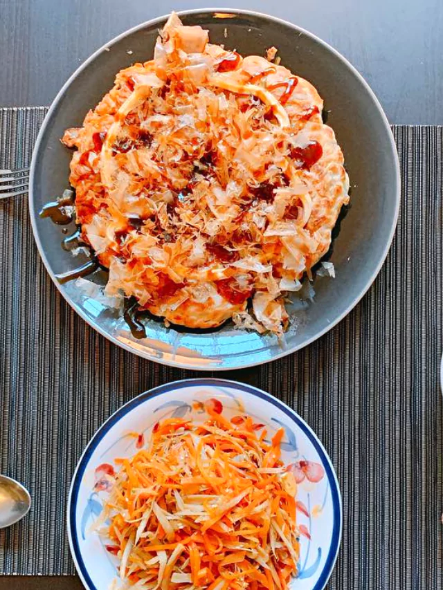 30-Minute Chicken Okonomiyaki Recipe