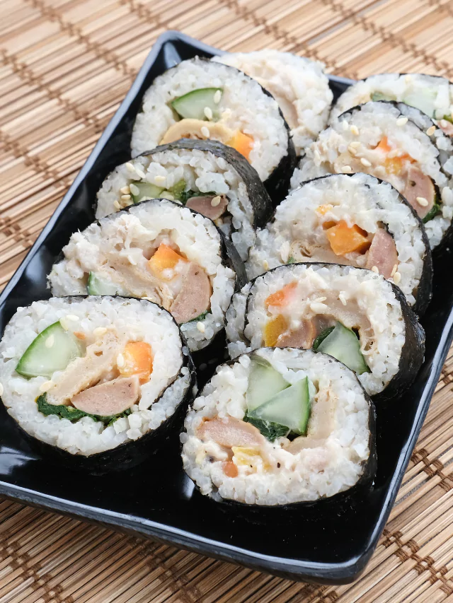 Korean Tuna Gimbap Recipe