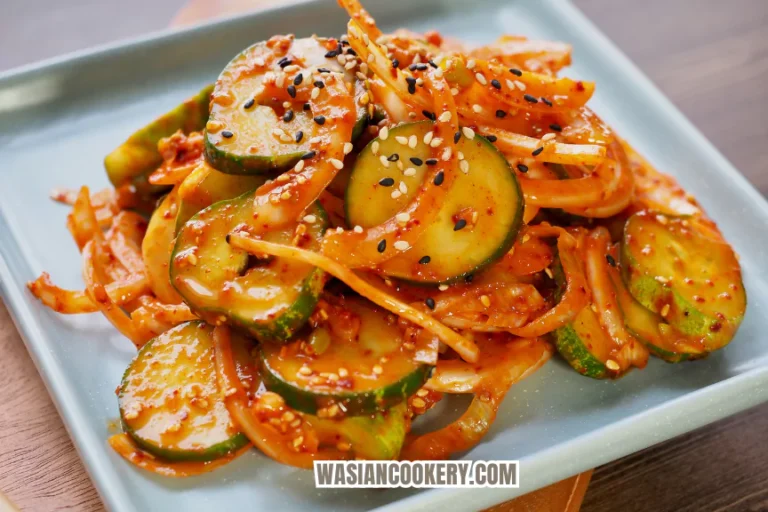 Spicy Korean Cucumber Salad Recipe
