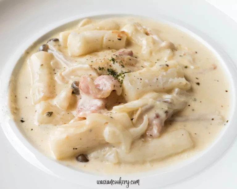Easy Carbonara Tteokbokki Recipe