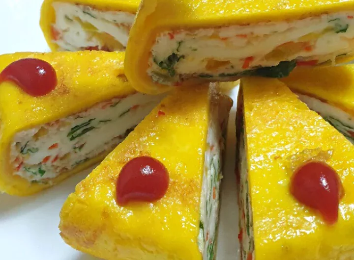 Korean Egg Roll Cake