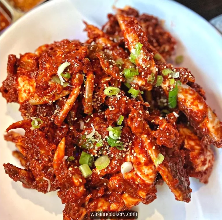 Korean Spicy Raw Crab(Yangnyeom Gejang)