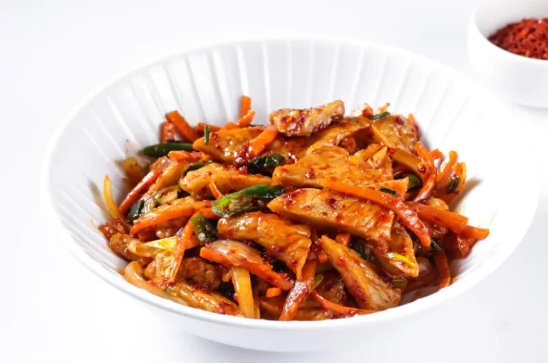 Spicy Eomuk Bokkeum(stir-fried fish cakes)
