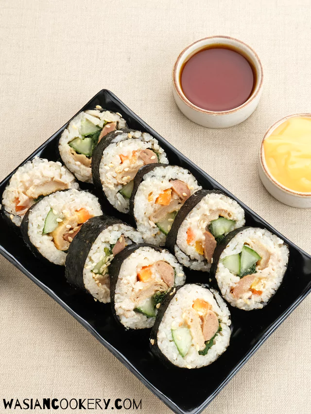 Korean Tuna Gimbap Recipe