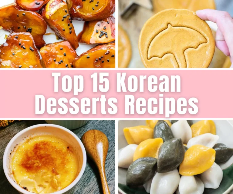 Top 15 Korean Desserts Recipes