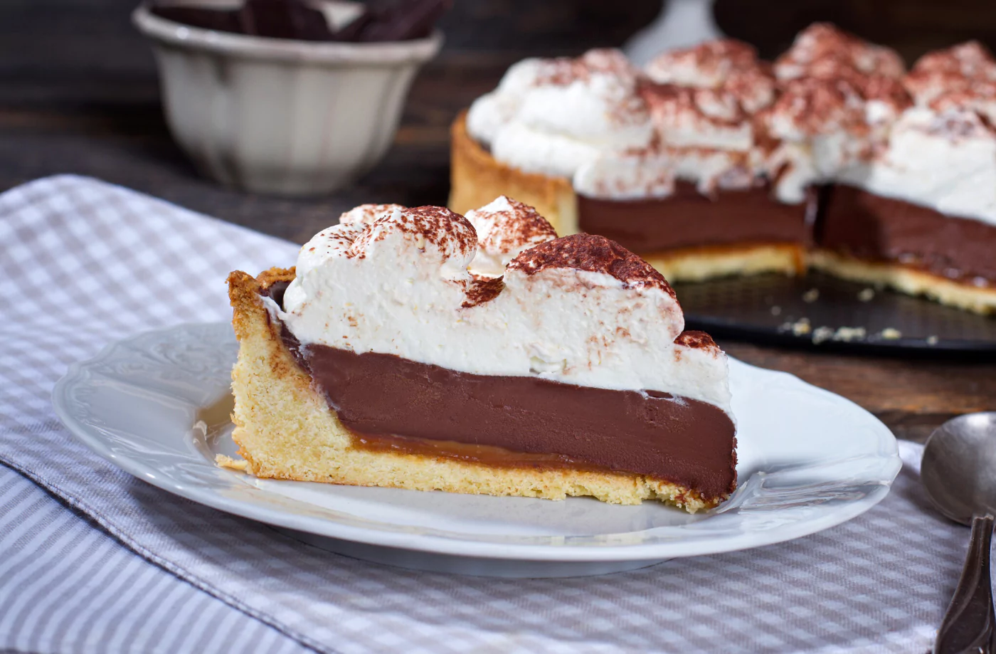 Golden Corral Chocolate Chess Pie