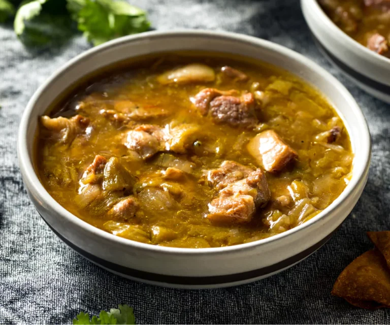 Homemade Santiago’s Green Chili Recipe
