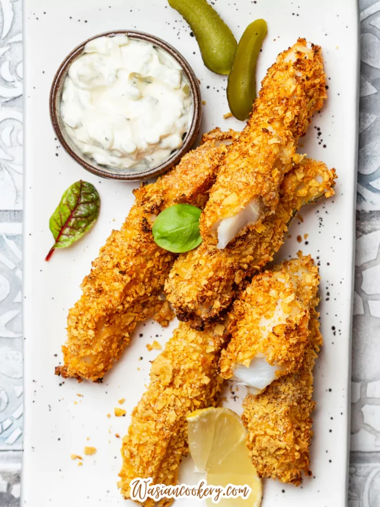 Homemade Captain D's tartar sauce copycat with chopped dill pickles