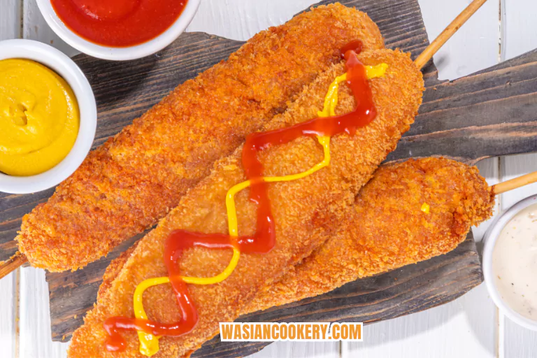 Crispy Potato Corn Dogs (Korean corn dogs)