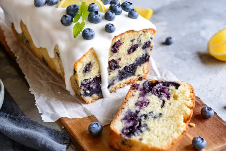 Lemon Blueberry Loaf Cake