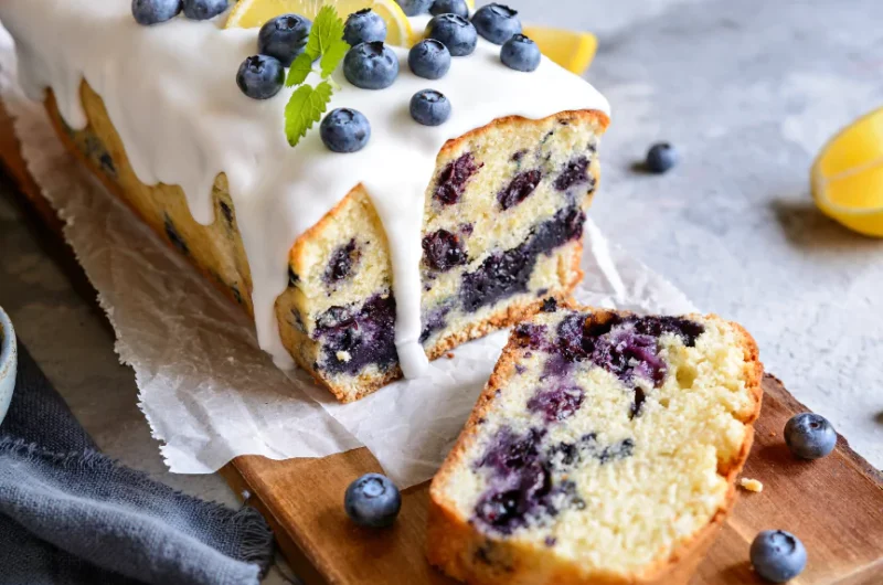 Lemon Blueberry Loaf Cake