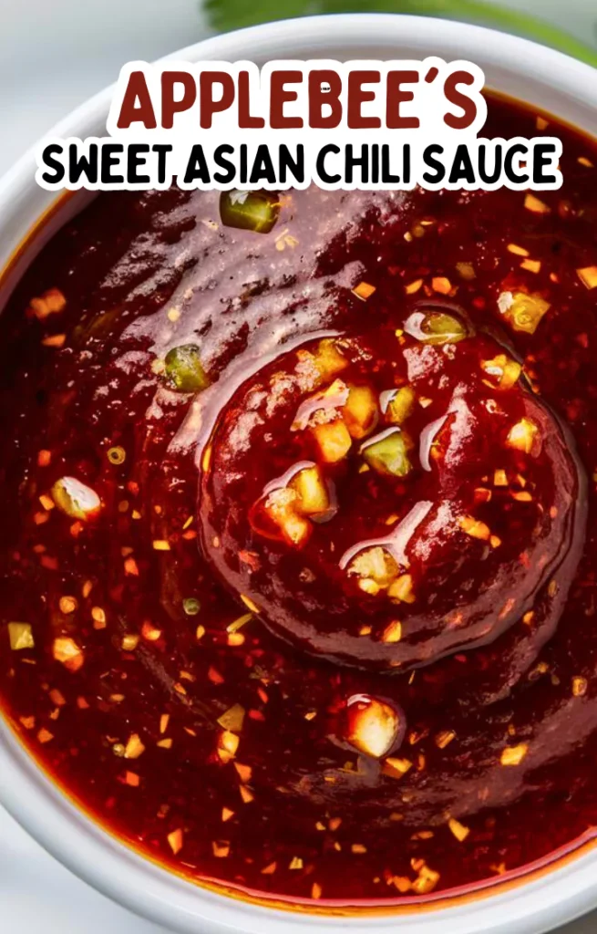 Applebee's Sweet Asian Chili Sauce Recipe