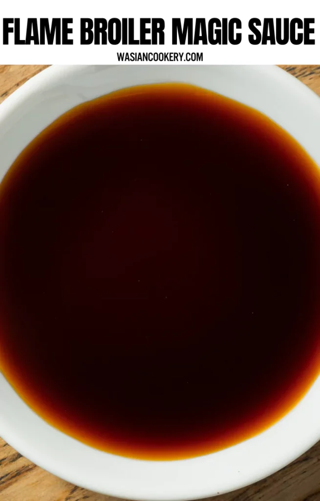 Flame Broiler Magic Sauce Recipe