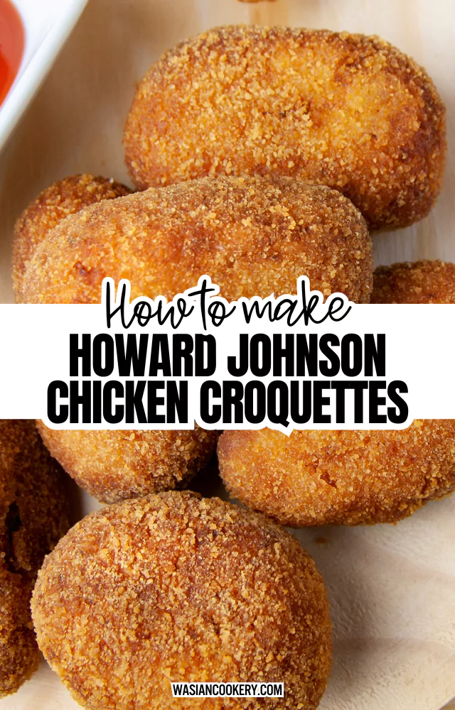 Howard Johnson Chicken Croquettes