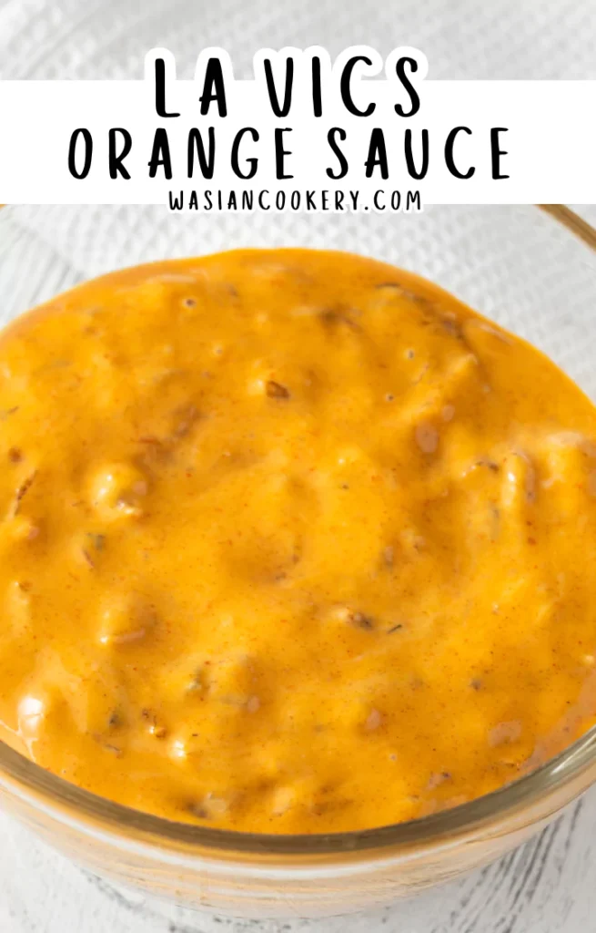 La Vics Orange Sauce Recipe