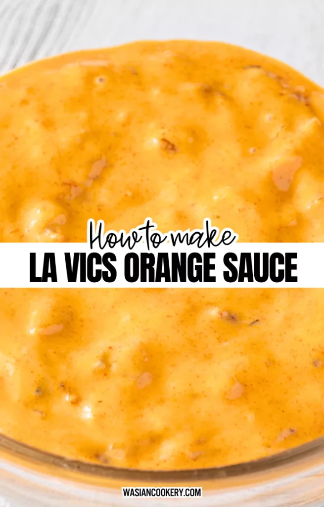 La Vics Orange Sauce Recipe