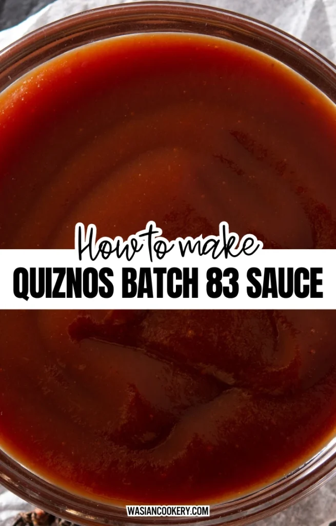 Quiznos Batch 83 Sauce Recipe