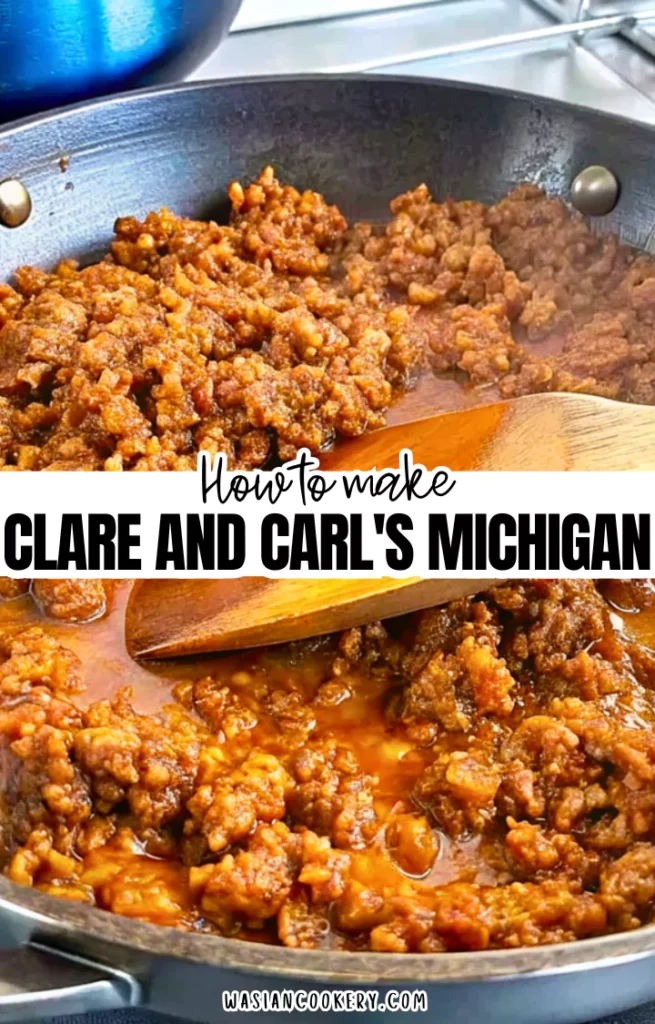 Clare and Carl's Michigan Sauce Recipe