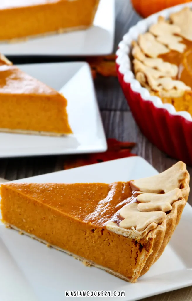 Festal golden Pumpkin Pie Recipe