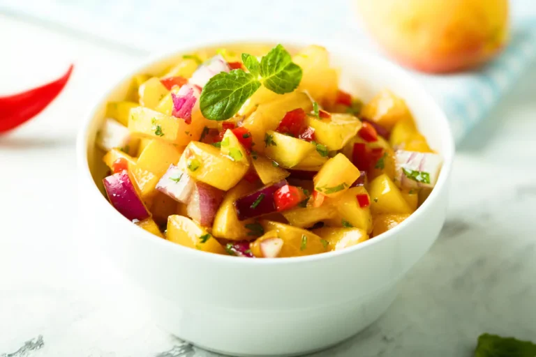 Fresh Peach Salsa Recipe