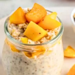 Peach Overnight Oats Recipe