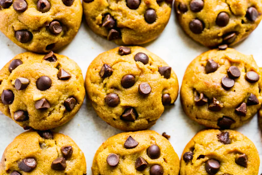 Pumpkin Chocolate Chip Cookies
