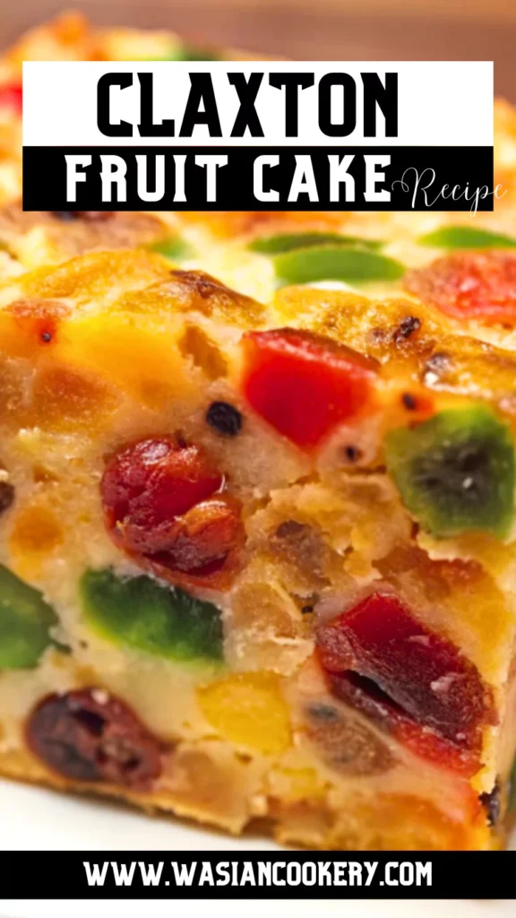 Claxton Fruit Cake recipe