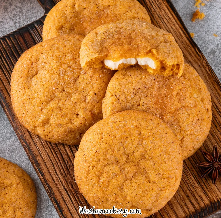 Pumpkin Snickerdoodle Cookies