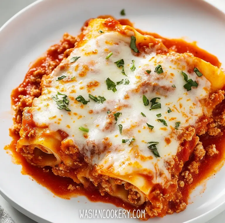 Lasagna Roll Ups Recipe