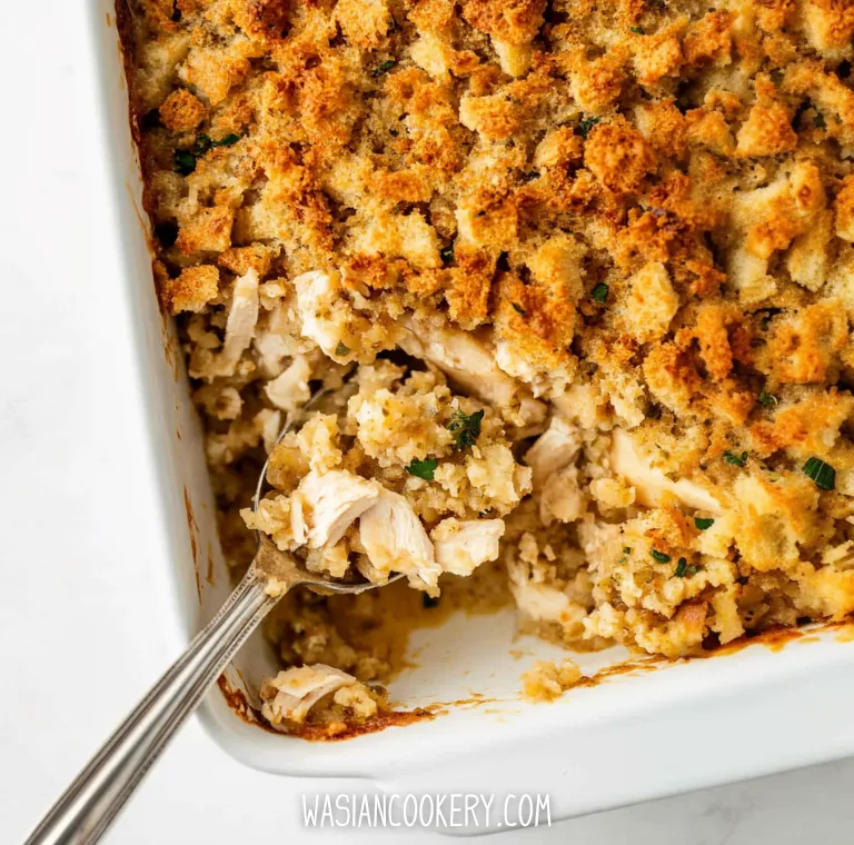 Chicken and Stuffing Casserole