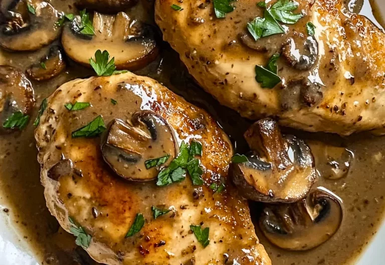 Chicken with Mushroom Gravy