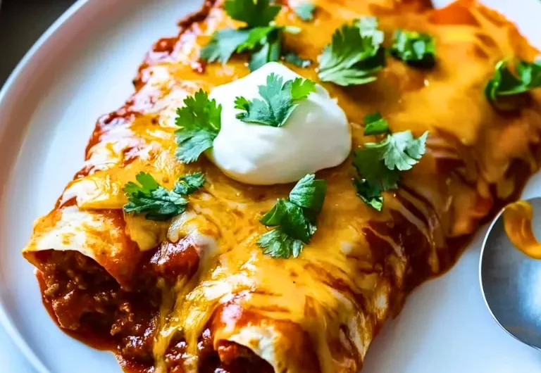 Ground Beef Enchiladas