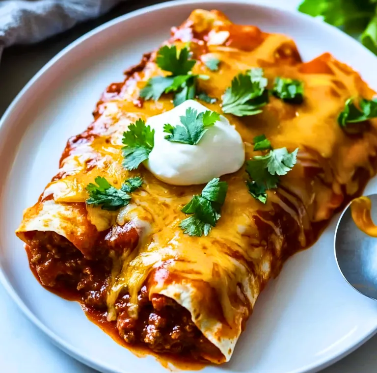 Ground Beef Enchiladas