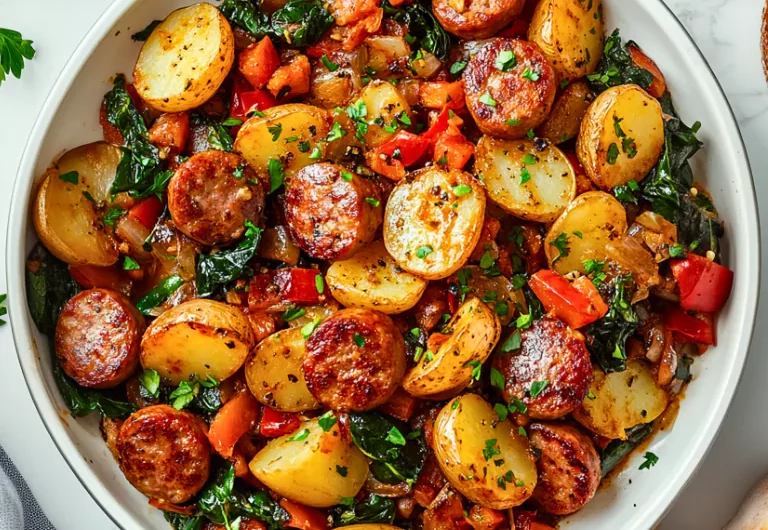 Sausage And Potatoes Skillet