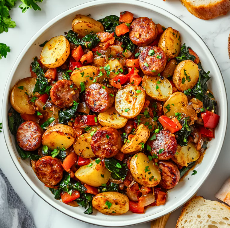 Sausage And Potatoes Skillet