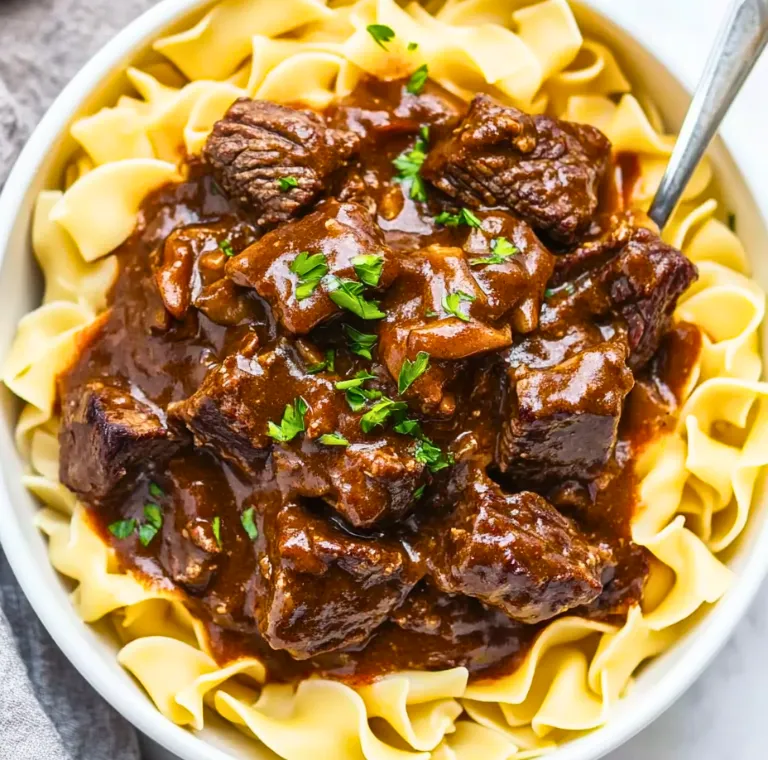 Crockpot Beef Stroganoff