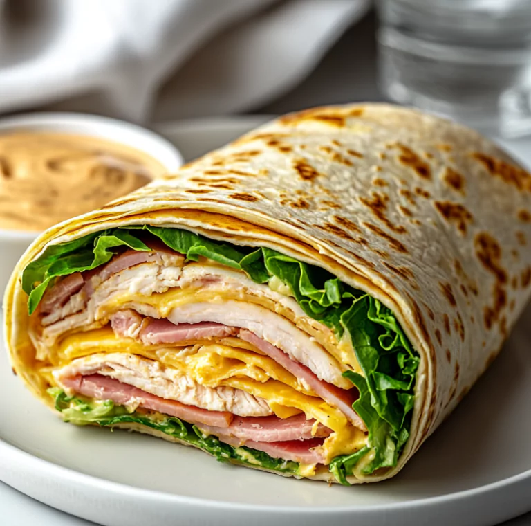 Chicken Cordon Bleu Wraps Recipe