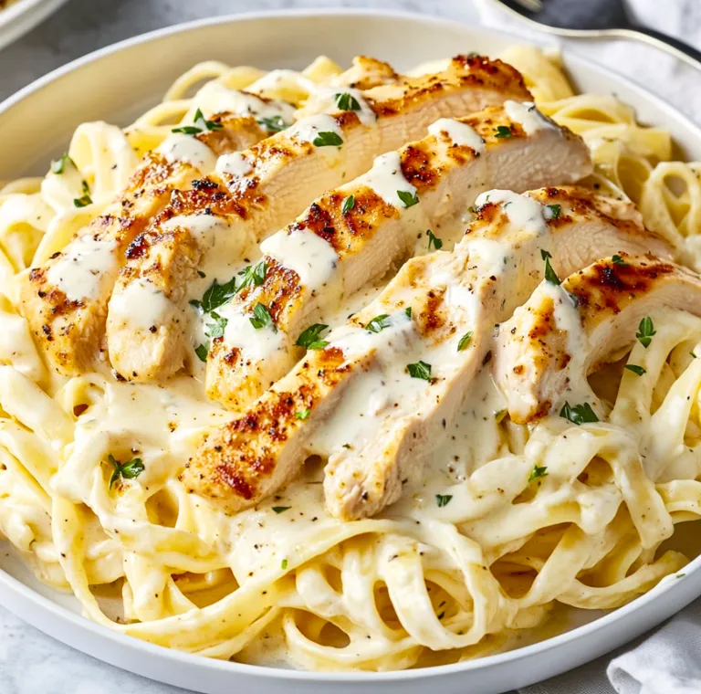 Chicken Fettuccine Alfredo Recipe