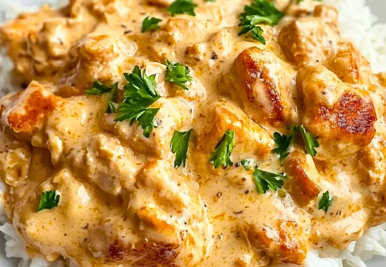 Creamy Smothered Chicken and Rice