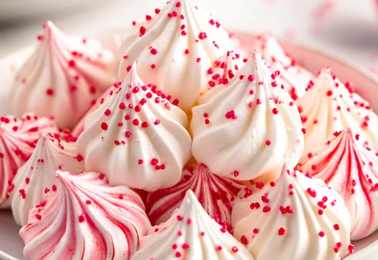 Valentine’s Day Meringue Kisses