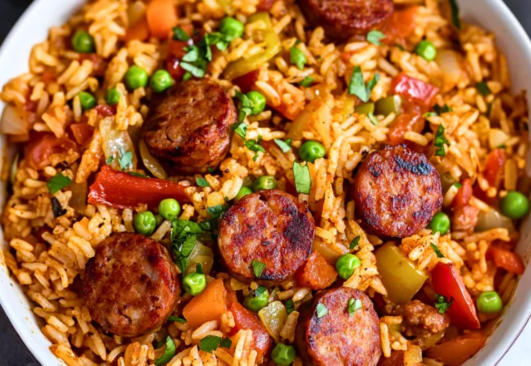 Sausage And Rice Skillet