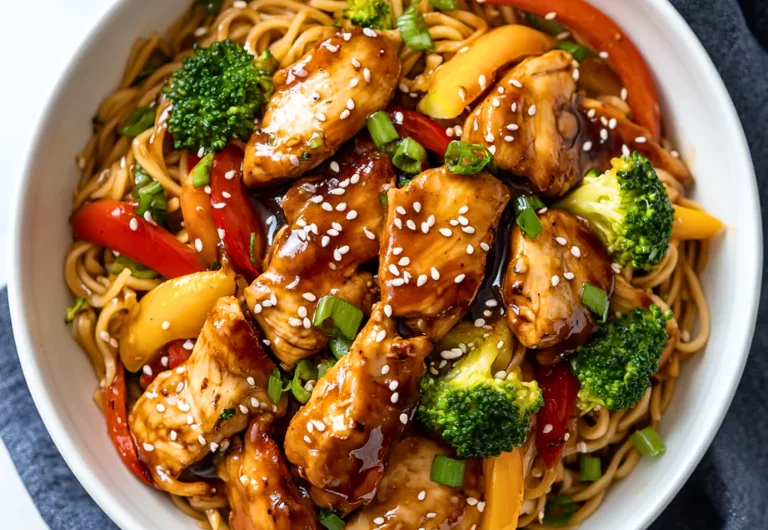 Chicken Teriyaki Noodles