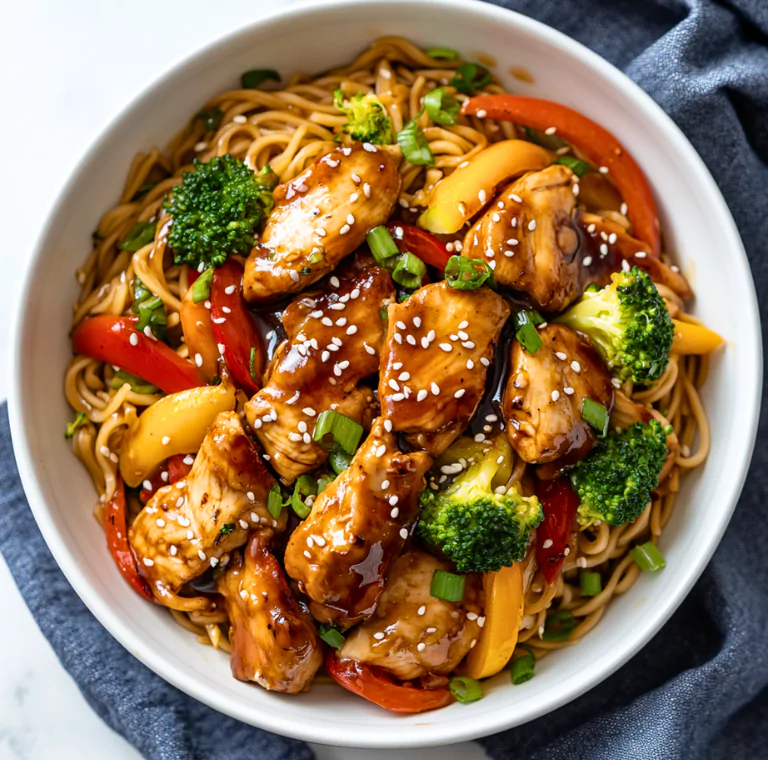 Chicken Teriyaki Noodles