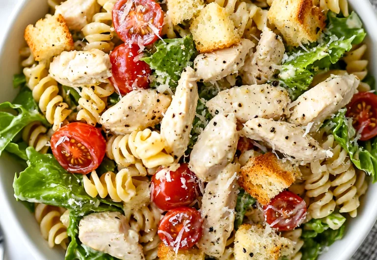 Chicken Caesar Pasta Salad