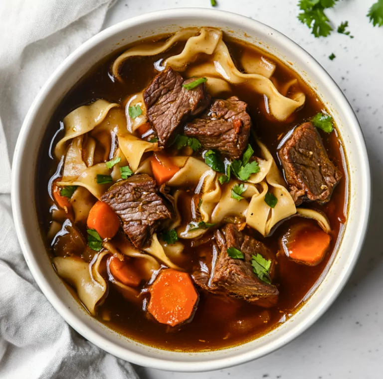 Beef Noodle Soup Recipe