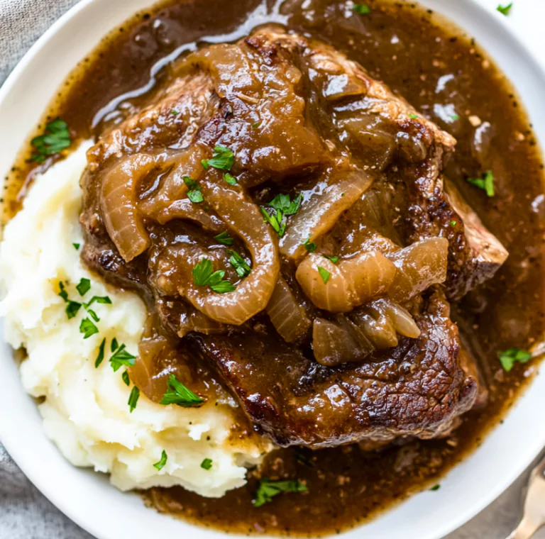 Crock Pot Cube Steak with Gravy